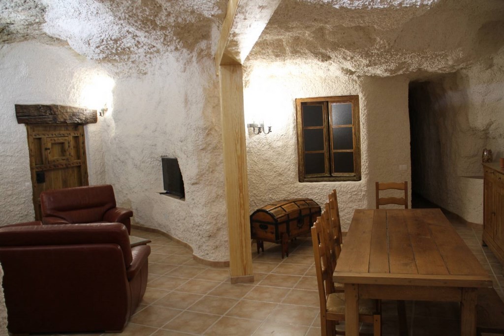 Cuevas Al Andalus - Granaina - Salle à manger et salon 